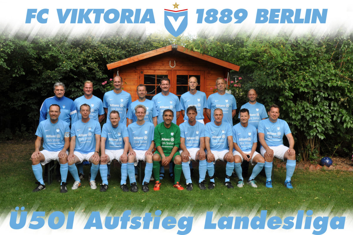 Viktoria Berlin Ü50I Aufstieg Landesliga