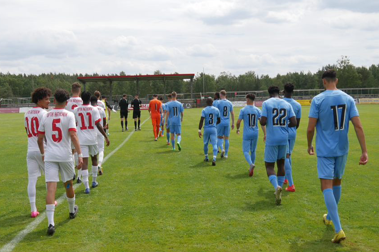 Viktoria Berlin gewinnt ersten Test Viktoria Berlin