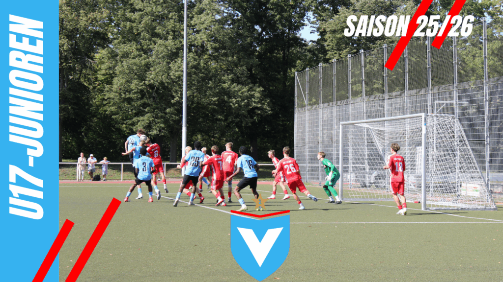 U17 Junioren: Unglückliche Punkteteilung gegen den Halleschen FC