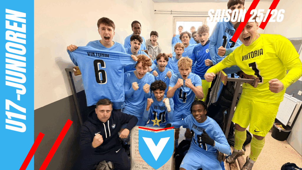 Viktoria U17 mit 4:0 Auswärtssieg in Cottbus